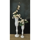 白色高腳造型花藝-y15520 花藝設計.花材果樹- 大廳用盆花(落地式)